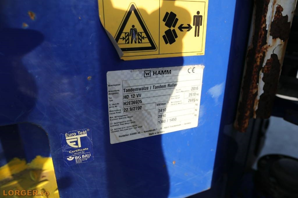 Teerull Hamm HD 12 VV: pilt 10 Teerull Hamm HD 12 VV: pilt 10