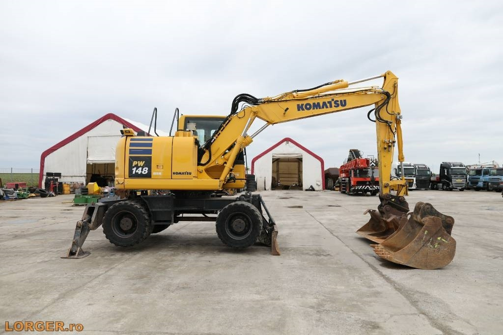 Komatsu PW 148-10 - Ratastel ekskavaator: pilt 3 Komatsu PW 148-10 - Ratastel ekskavaator: pilt 3