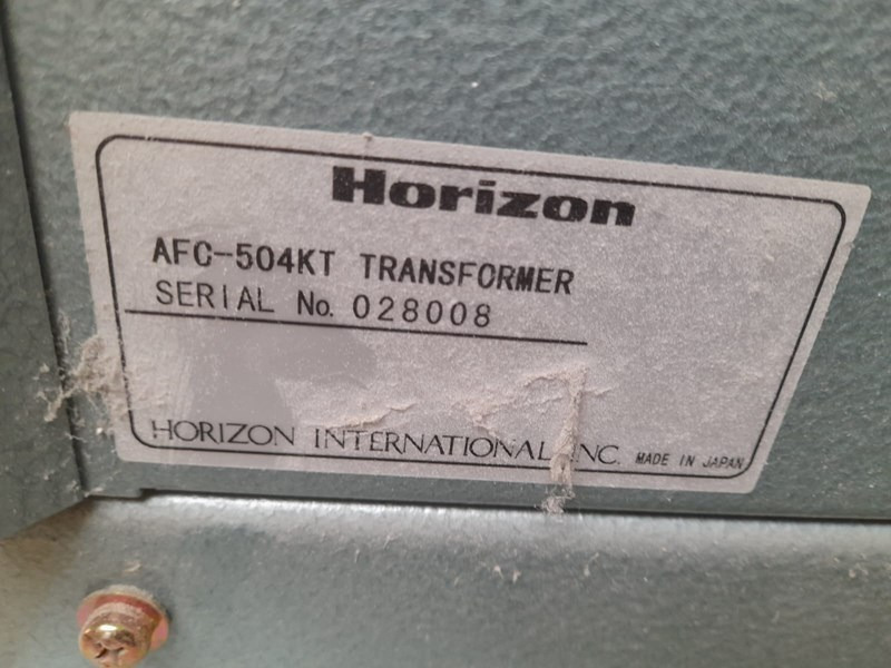 Voltimismasin Horizon AFC-504 AKT | folder | 4 | 2001: pilt 7