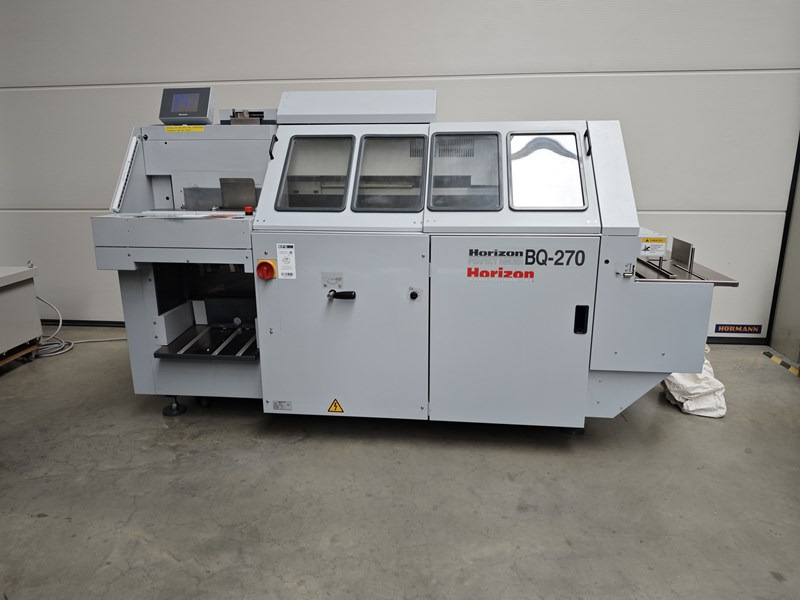 Horizon BQ-270 | 2007 - Köitmismasin: pilt 1 Horizon BQ-270 | 2007 - Köitmismasin: pilt 1