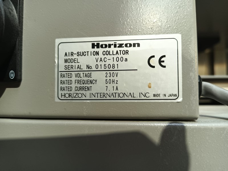 Horizon VAC-100a - Trükimasin: pilt 5 Horizon VAC-100a - Trükimasin: pilt 5