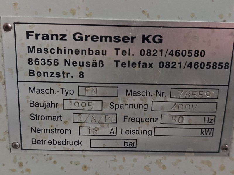 MB Bäuerle CAS 524 | 1995 - Voltimismasin: pilt 3 MB Bäuerle CAS 524 | 1995 - Voltimismasin: pilt 3