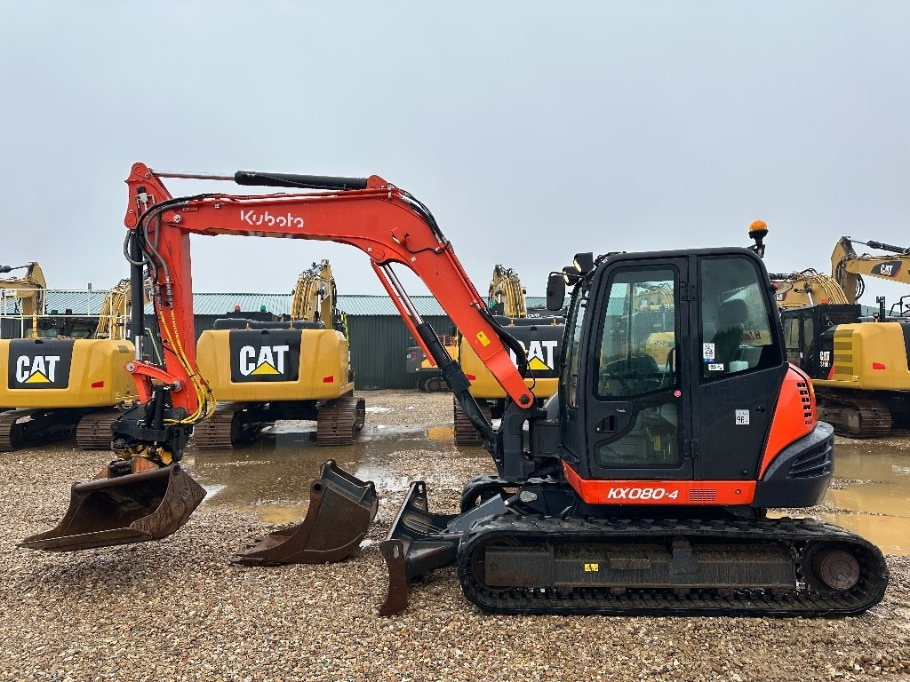Kubota KX 080-4 ENGCON - Miniekskavaator: pilt 2 Kubota KX 080-4 ENGCON - Miniekskavaator: pilt 2