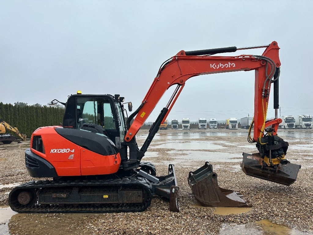 Kubota KX 080-4 ENGCON - Miniekskavaator: pilt 5 Kubota KX 080-4 ENGCON - Miniekskavaator: pilt 5