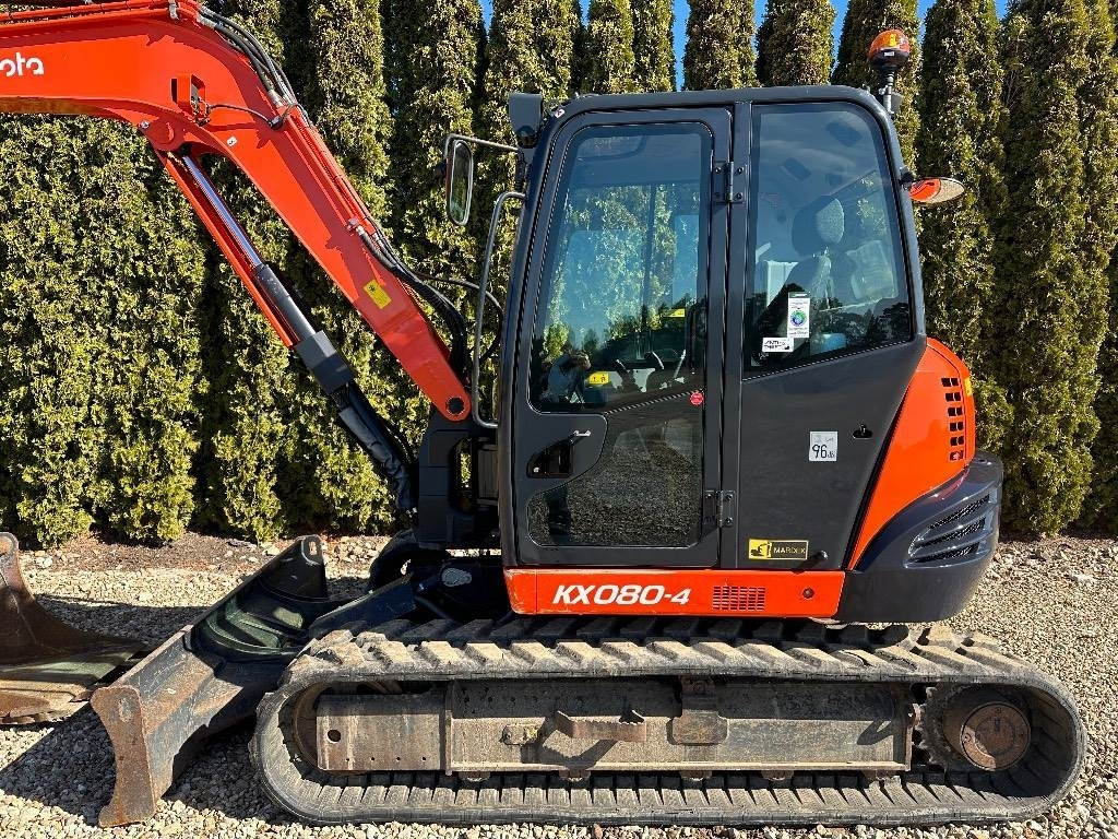 Kubota KX 080-4 - Miniekskavaator: pilt 3 Kubota KX 080-4 - Miniekskavaator: pilt 3