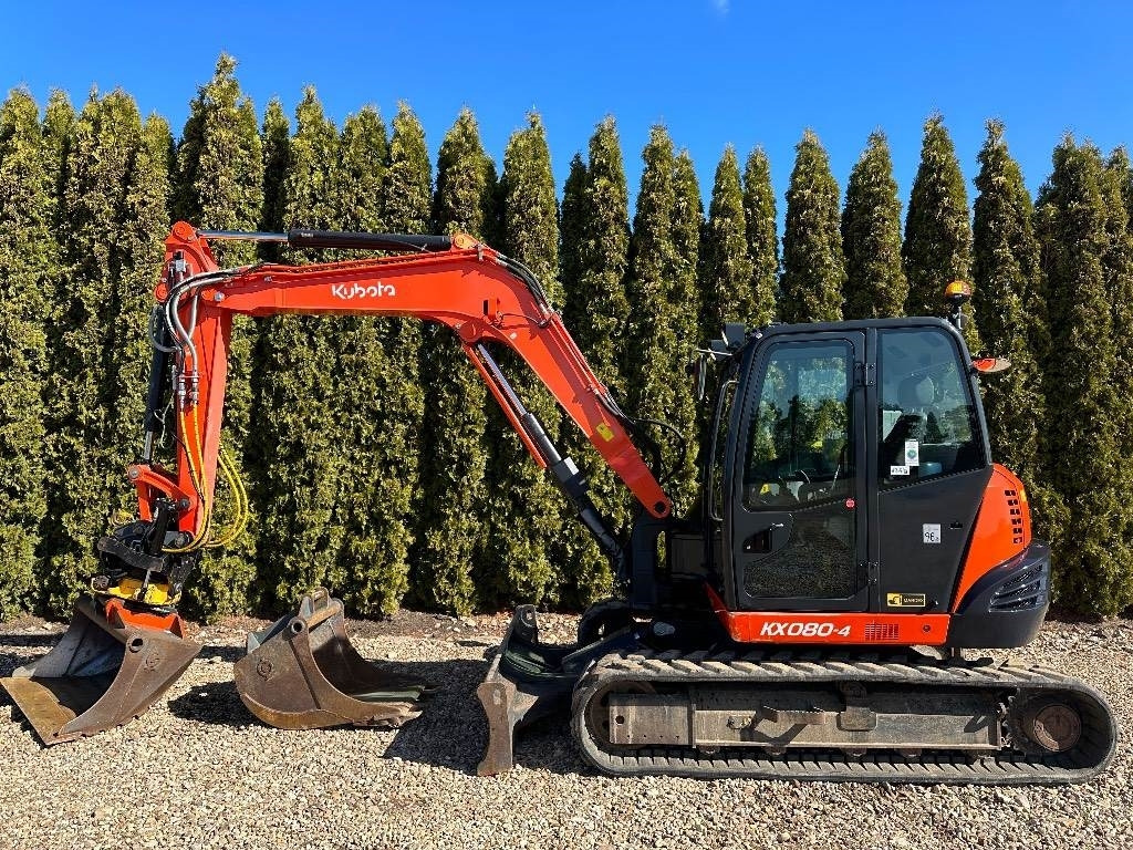 Kubota KX 080-4 - Miniekskavaator: pilt 2 Kubota KX 080-4 - Miniekskavaator: pilt 2