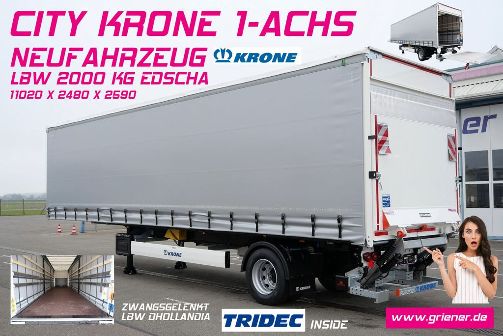 Krone SEP 10 CITY GARDINE KRONE 1-achs TRIDEC LBW - Tentpoolhaagis: pilt 1 Krone SEP 10 CITY GARDINE KRONE 1-achs TRIDEC LBW - Tentpoolhaagis: pilt 1