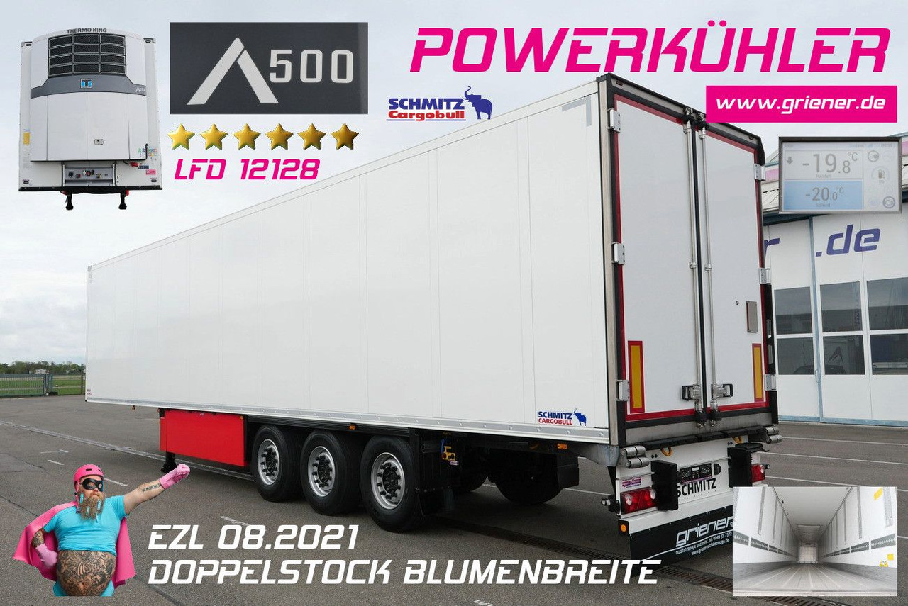 Schmitz Cargobull SKO 24/DOPPELSTOCK BLUMEN TK A500 DRP 5 x vorh. - Külmutiga poolhaagis: pilt 1 Schmitz Cargobull SKO 24/DOPPELSTOCK BLUMEN TK A500 DRP 5 x vorh. - Külmutiga poolhaagis: pilt 1