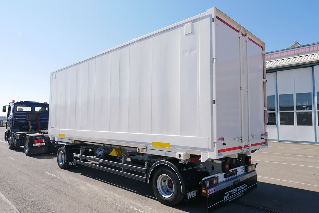Schmitz Cargobull WKSTG 7,45 /STAHLKOFFER / TEXTIL / DOPPELSTOCK - Konteinerveduk/ Tõstuk järelhaagis: pilt 2 Schmitz Cargobull WKSTG 7,45 /STAHLKOFFER / TEXTIL / DOPPELSTOCK - Konteinerveduk/ Tõstuk järelhaagis: pilt 2