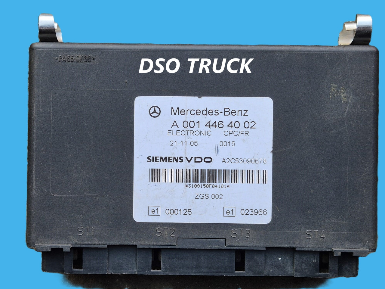 Sterownik Komputer CPC/FR MERCEDES MP4 A0014464002 VDO A2C53090678 Actros MERCEDES MP4 - Varuosa: pilt 1 Sterownik Komputer CPC/FR MERCEDES MP4 A0014464002 VDO A2C53090678 Actros MERCEDES MP4 - Varuosa: pilt 1