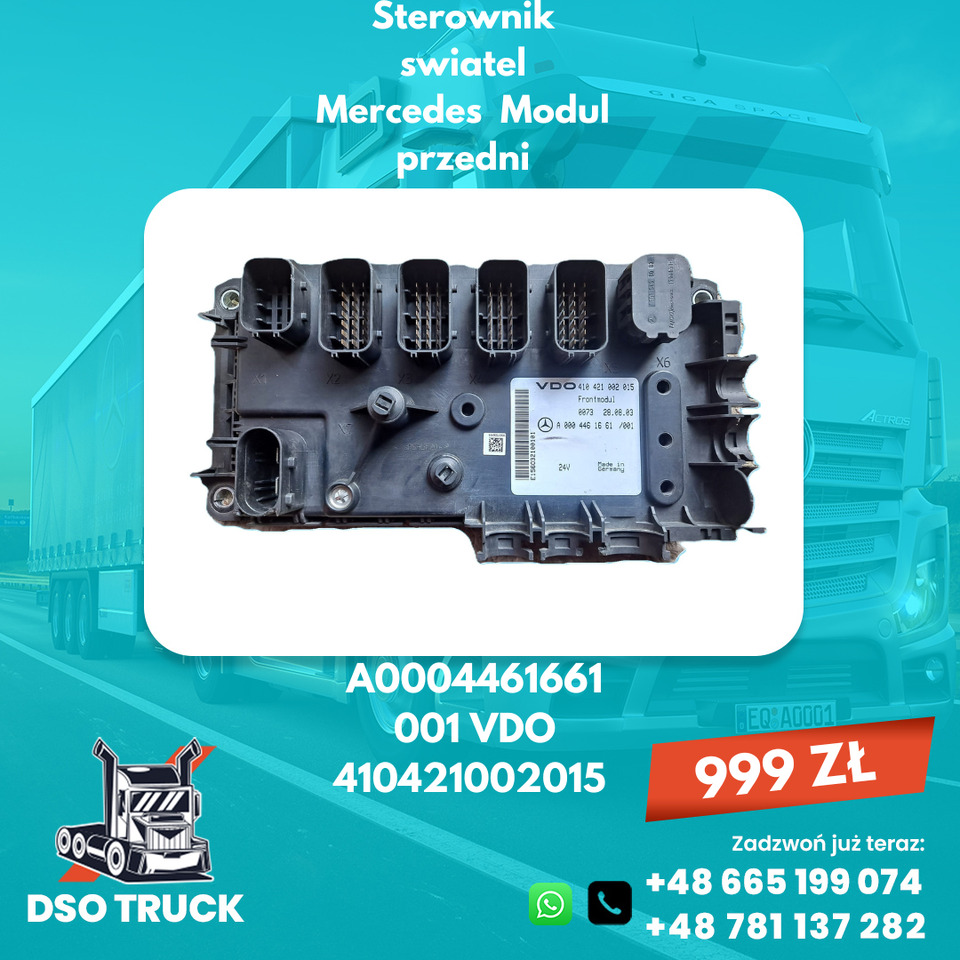 Sterownik swiatel Mercedes Modul przedni VDO A0004460961 002 A0004461661 001 - Varuosa: pilt 2 Sterownik swiatel Mercedes Modul przedni VDO A0004460961 002 A0004461661 001 - Varuosa: pilt 2