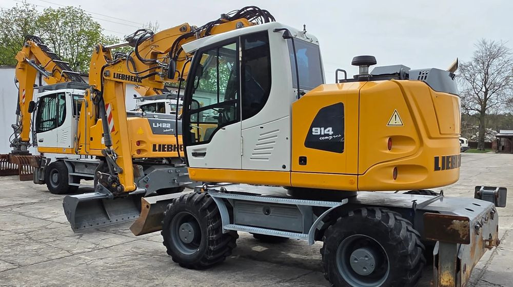 Liebherr A 914 COMPACT - Ratastel ekskavaator: pilt 4 Liebherr A 914 COMPACT - Ratastel ekskavaator: pilt 4