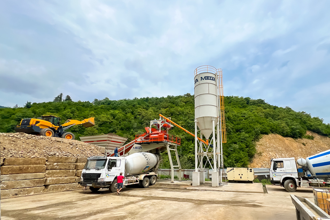 CONCRETE BATCHING PLANT MOBILE - Betoonitehas: pilt 1 CONCRETE BATCHING PLANT MOBILE - Betoonitehas: pilt 1