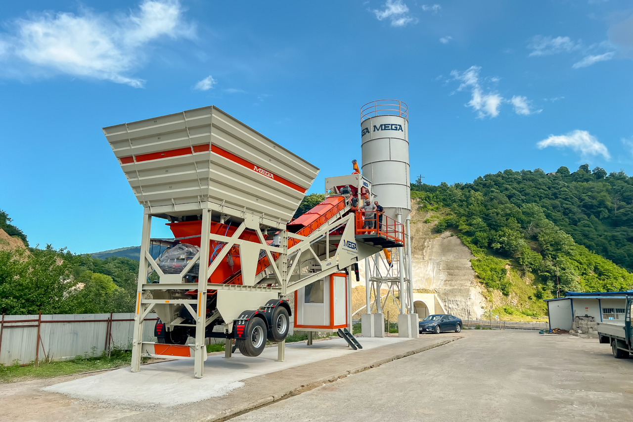 CONCRETE BATCHING PLANT MOBILE - Betoonitehas: pilt 3 CONCRETE BATCHING PLANT MOBILE - Betoonitehas: pilt 3