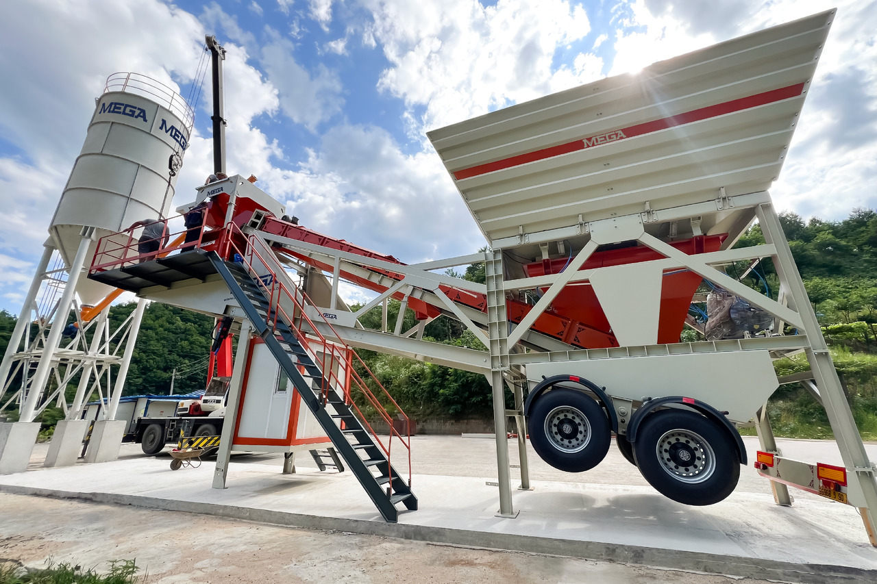CONCRETE BATCHING PLANT MOBILE - Betoonitehas: pilt 4 CONCRETE BATCHING PLANT MOBILE - Betoonitehas: pilt 4