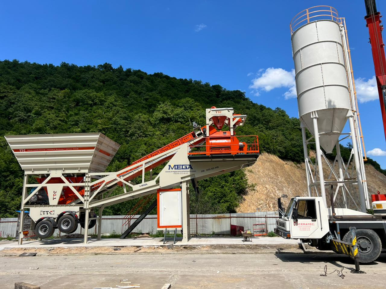 For Sale Mobile Concrete Plant 60 m³ - Betoonitehas: pilt 3 For Sale Mobile Concrete Plant 60 m³ - Betoonitehas: pilt 3