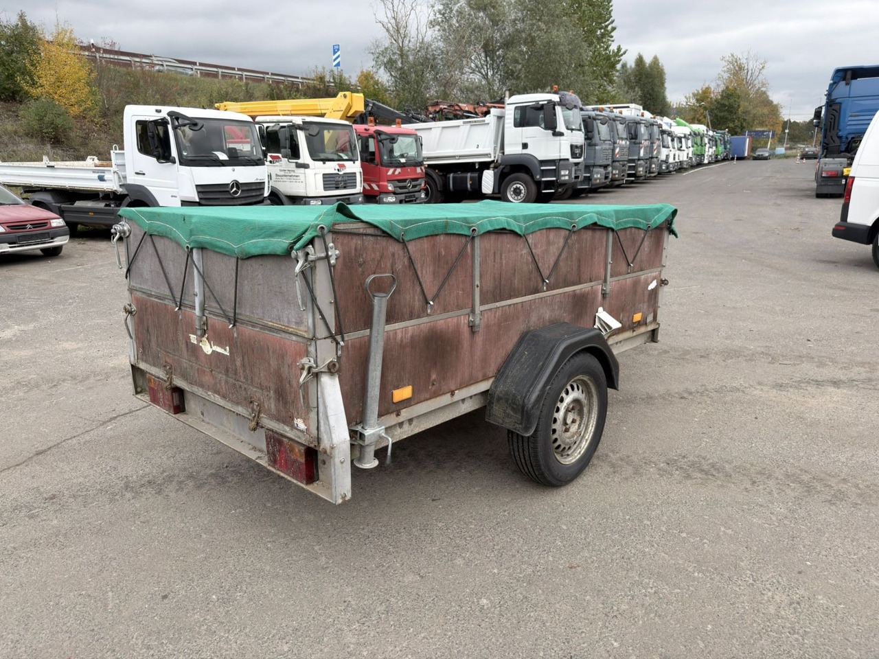 Humbaur H13K L - Platvormhaagis/ Madelhaagis: pilt 4 Humbaur H13K L - Platvormhaagis/ Madelhaagis: pilt 4