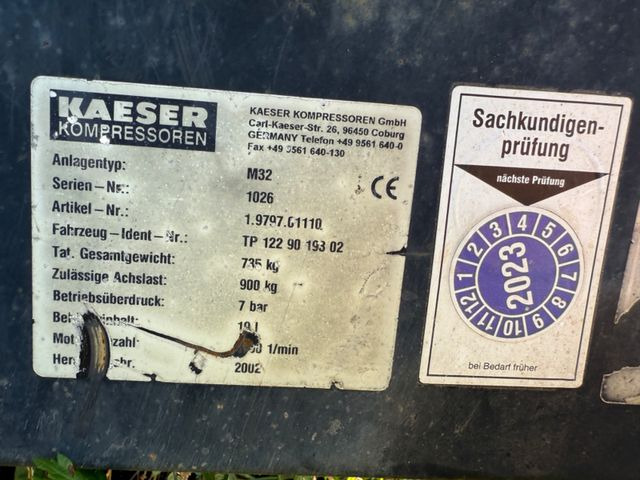 Õhukompressor Kaeser M32: pilt 9 Õhukompressor Kaeser M32: pilt 9