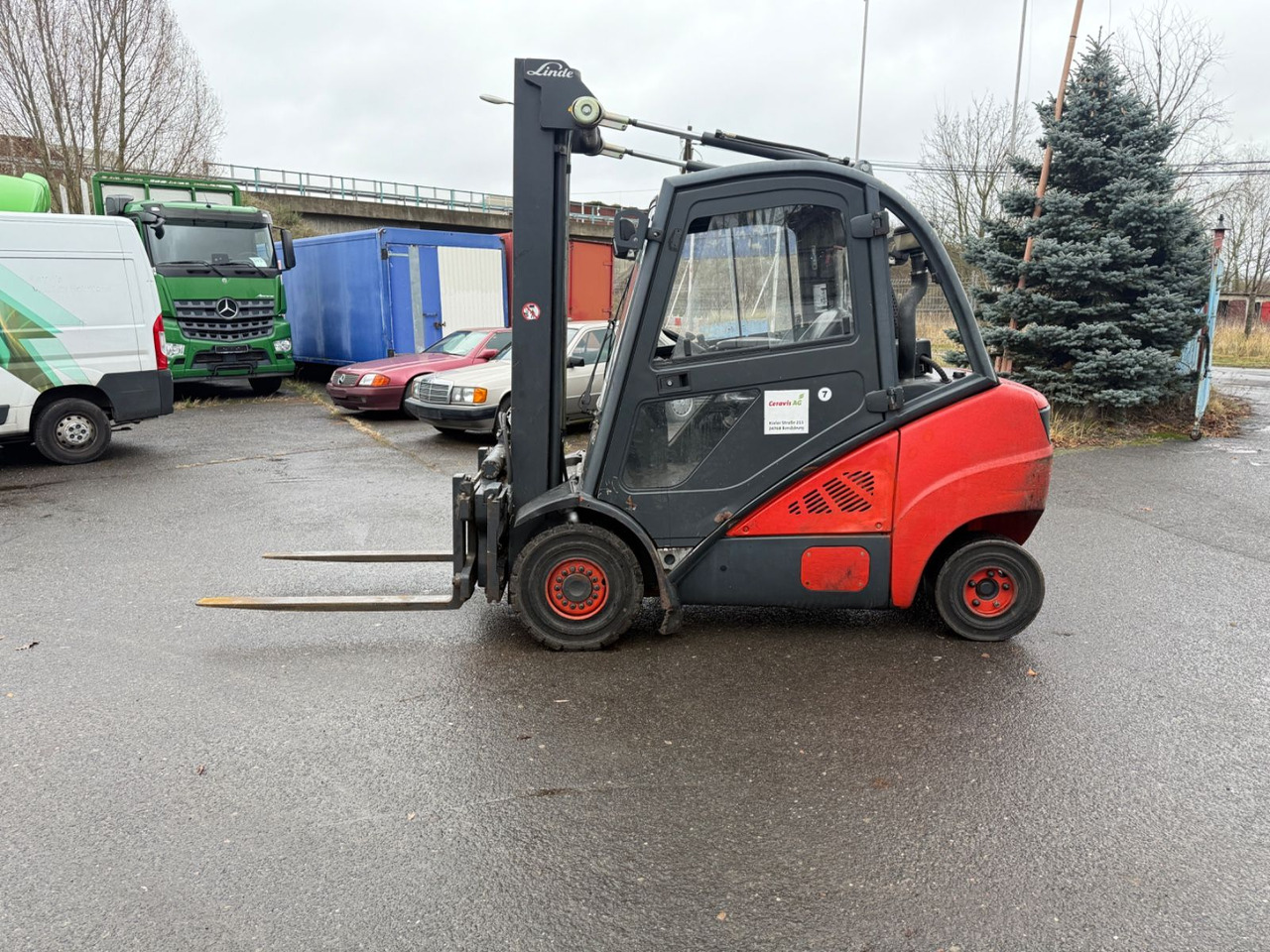 Diiseltõstuk Linde H 30D-01 mit Drehgerät: pilt 6