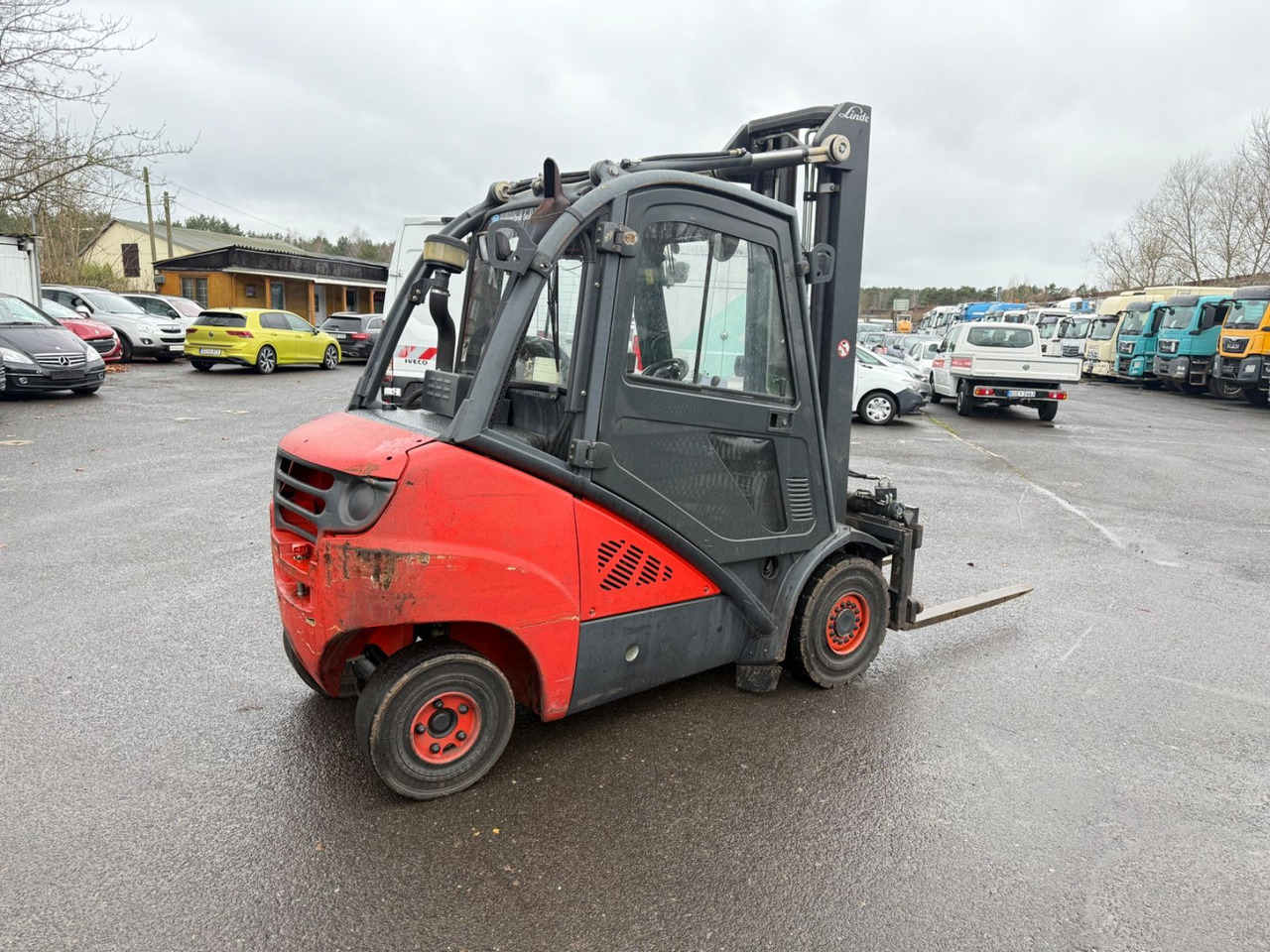 Diiseltõstuk Linde H 30D-01 mit Drehgerät: pilt 7