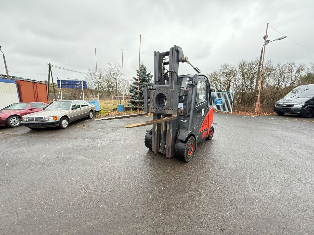 Diiseltõstuk Linde H 30D-01 mit Drehgerät: pilt 10