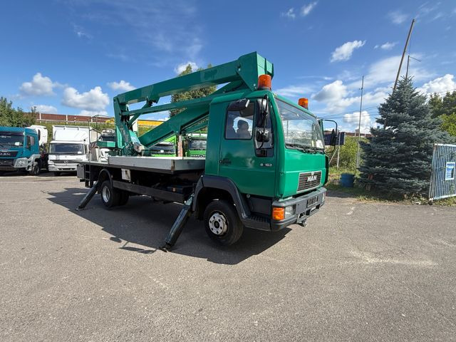 MAN 8.163 Hubarbeitsbühne - Veoautolt tõusev platvorm: pilt 1 MAN 8.163 Hubarbeitsbühne - Veoautolt tõusev platvorm: pilt 1