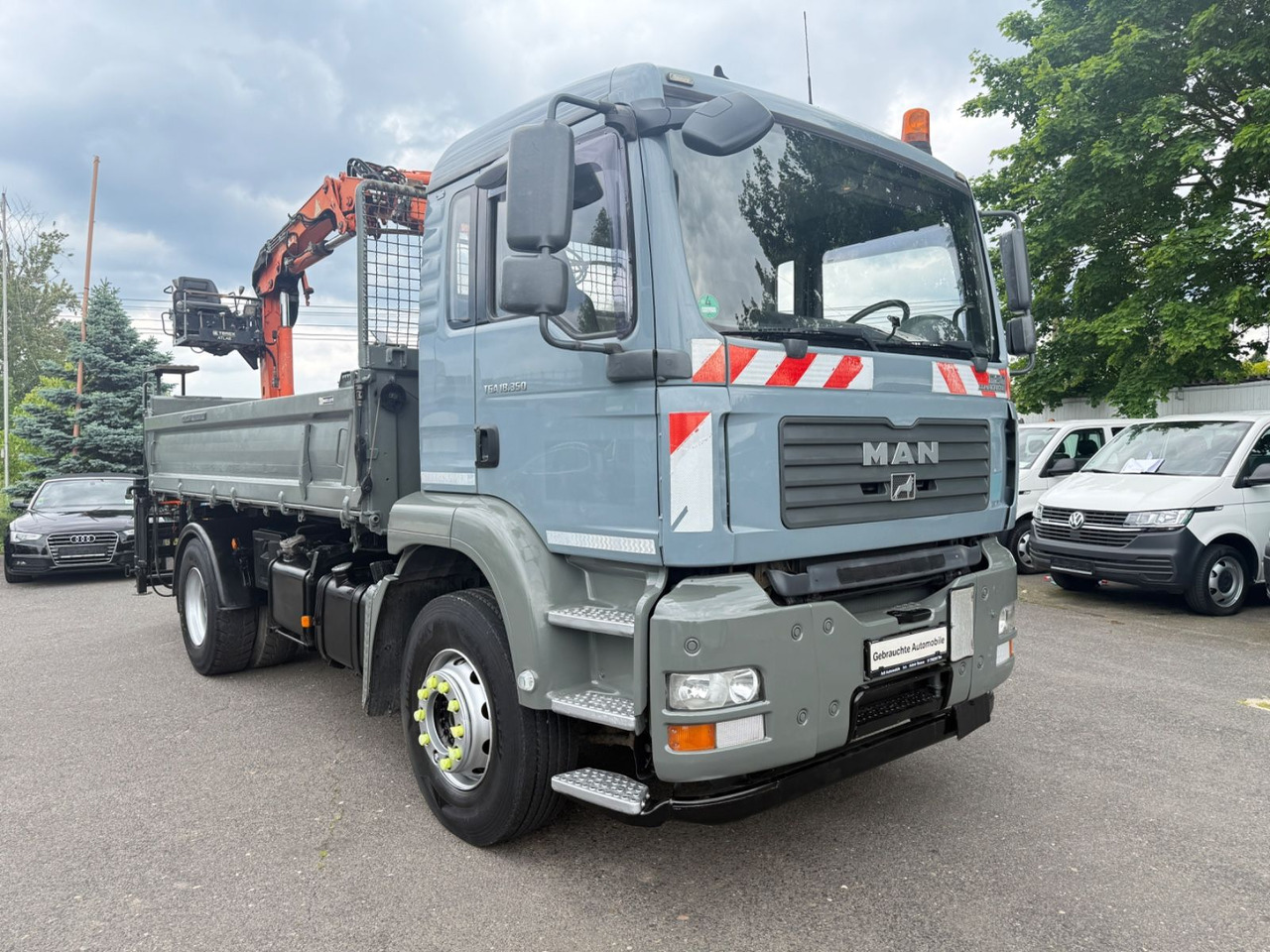 MAN TGA 18.350 Kran Terex - Kallurauto, Kraanaga veoauto: pilt 1 MAN TGA 18.350 Kran Terex - Kallurauto, Kraanaga veoauto: pilt 1
