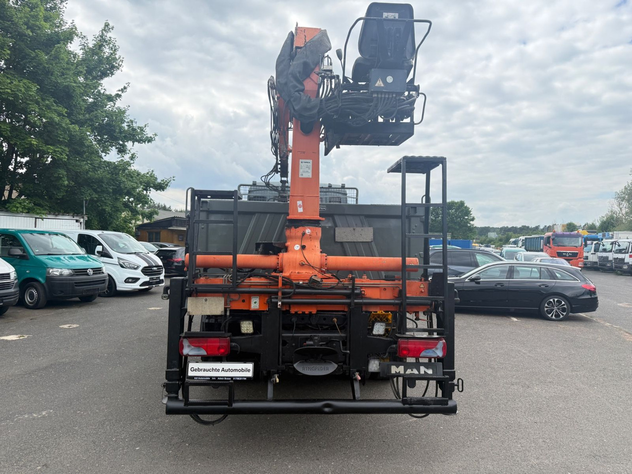 MAN TGA 18.350 Kran Terex - Kallurauto, Kraanaga veoauto: pilt 4 MAN TGA 18.350 Kran Terex - Kallurauto, Kraanaga veoauto: pilt 4