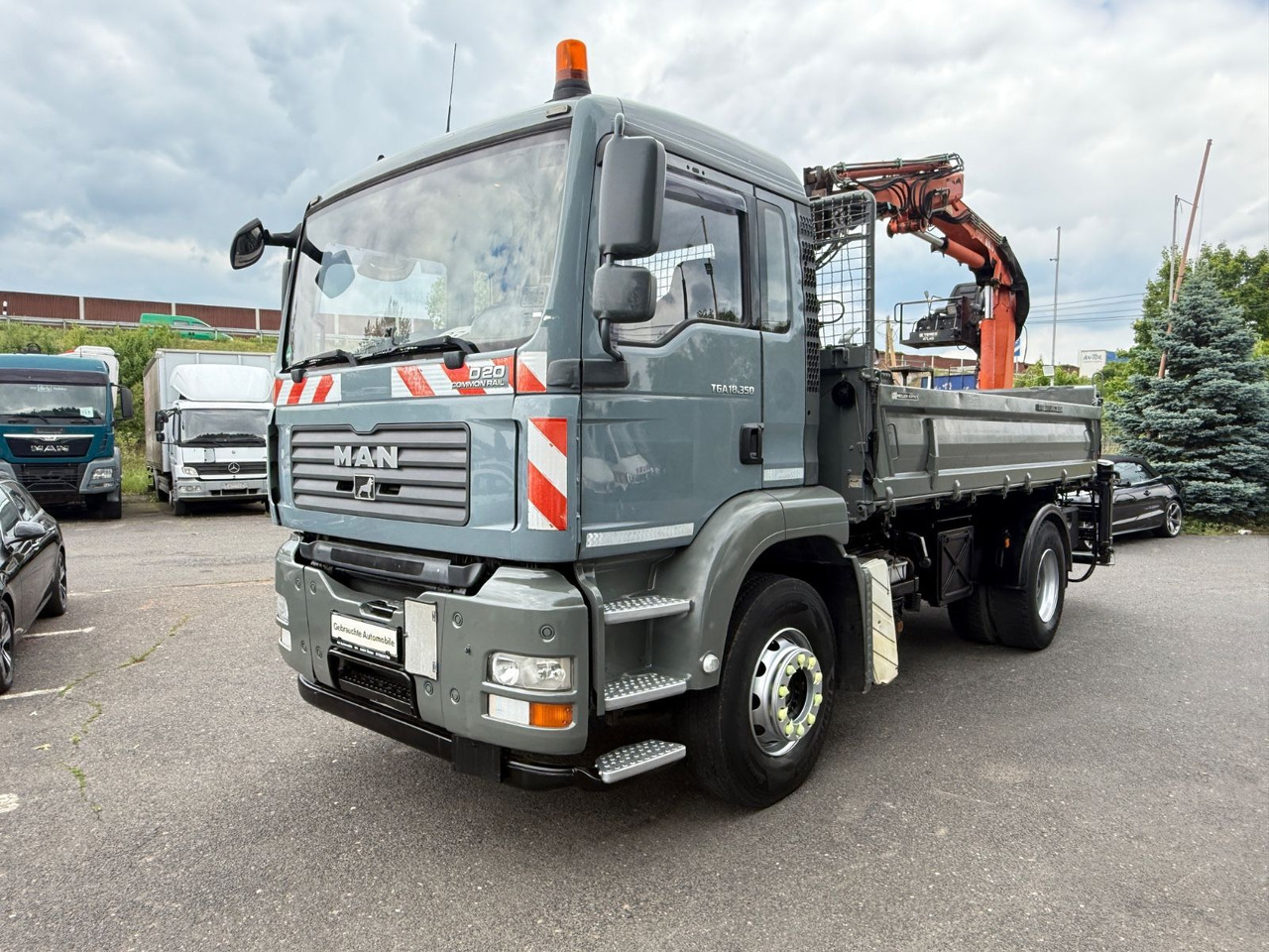 MAN TGA 18.350 Kran Terex - Kallurauto, Kraanaga veoauto: pilt 2 MAN TGA 18.350 Kran Terex - Kallurauto, Kraanaga veoauto: pilt 2