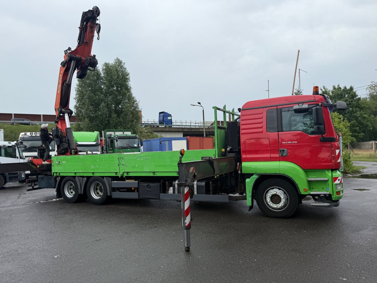 MAN TGA 26.410 - Madelveok/ Platvormveok, Kraanaga veoauto: pilt 5 MAN TGA 26.410 - Madelveok/ Platvormveok, Kraanaga veoauto: pilt 5
