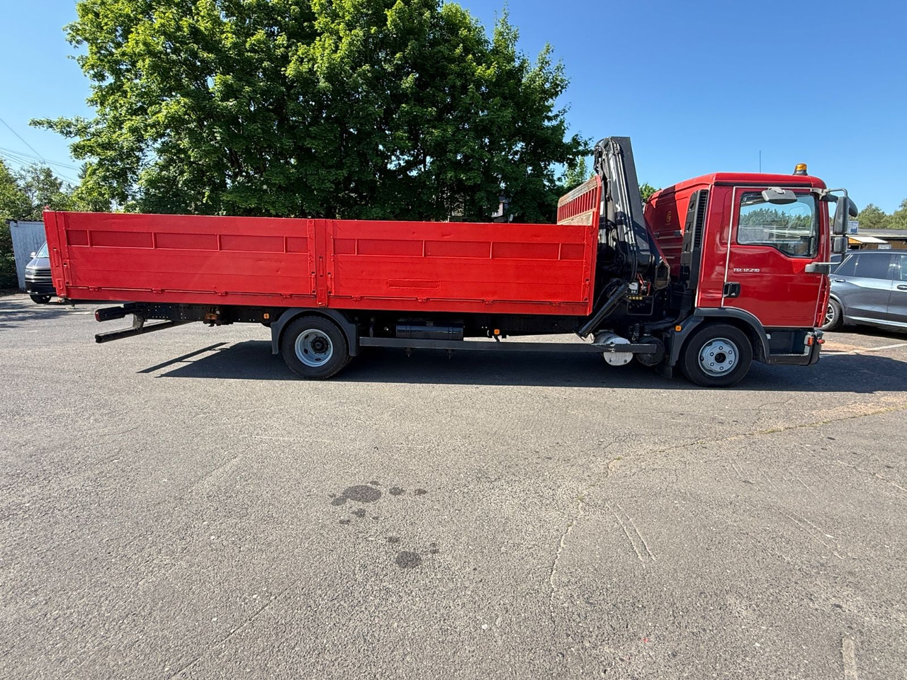 MAN TGL 12.210 mit Kran - Madelveok/ Platvormveok, Kraanaga veoauto: pilt 5 MAN TGL 12.210 mit Kran - Madelveok/ Platvormveok, Kraanaga veoauto: pilt 5