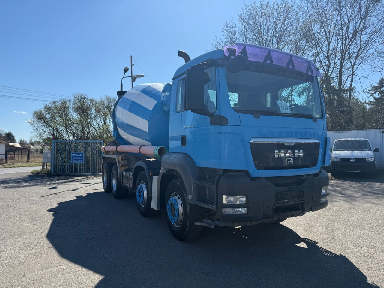 MAN TGS 35.400 8x4 Betonmischer - Autobetoonisegisti: pilt 2 MAN TGS 35.400 8x4 Betonmischer - Autobetoonisegisti: pilt 2