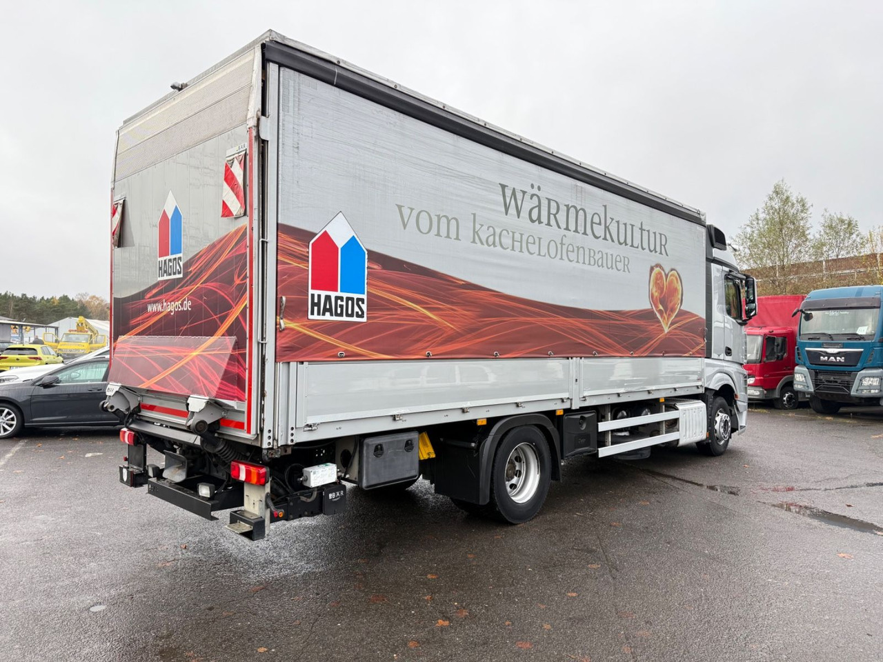 Mercedes-Benz 1840 Actros 4x2 - Tent veoauto: pilt 4 Mercedes-Benz 1840 Actros 4x2 - Tent veoauto: pilt 4
