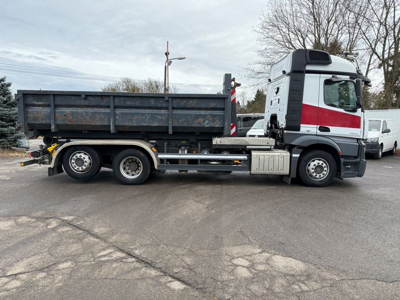 Mercedes-Benz Actros 2542 Abrollkipper mit Container - Konkstõstukiga veoauto: pilt 5 Mercedes-Benz Actros 2542 Abrollkipper mit Container - Konkstõstukiga veoauto: pilt 5