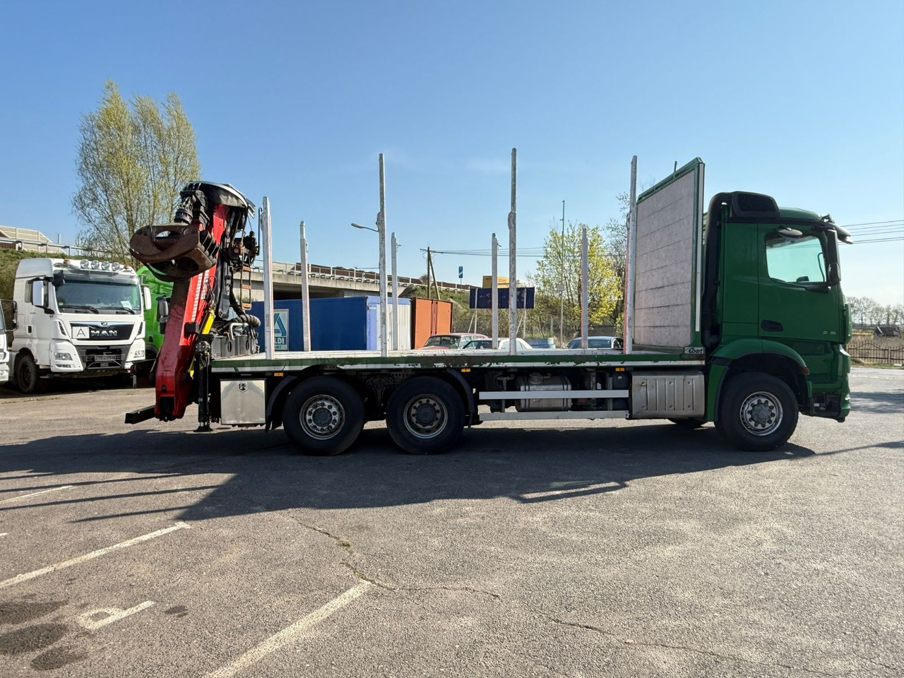 Mercedes-Benz Actros 2571 Holztransporter mit Kran - Metsaveok, Kraanaga veoauto: pilt 5 Mercedes-Benz Actros 2571 Holztransporter mit Kran - Metsaveok, Kraanaga veoauto: pilt 5