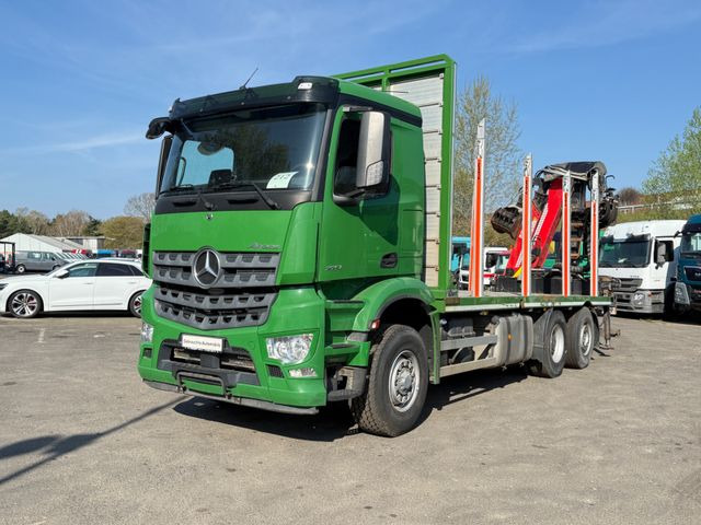 Mercedes-Benz Actros 2571 Holztransporter mit Kran - Metsaveok, Kraanaga veoauto: pilt 3 Mercedes-Benz Actros 2571 Holztransporter mit Kran - Metsaveok, Kraanaga veoauto: pilt 3