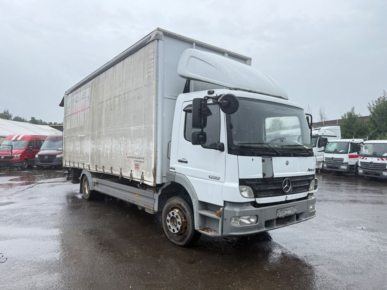 Mercedes-Benz Atego 1222 LbW Klima - Tent veoauto: pilt 2 Mercedes-Benz Atego 1222 LbW Klima - Tent veoauto: pilt 2