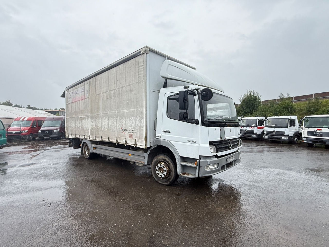 Mercedes-Benz Atego 1222 LbW Klima - Tent veoauto: pilt 5 Mercedes-Benz Atego 1222 LbW Klima - Tent veoauto: pilt 5