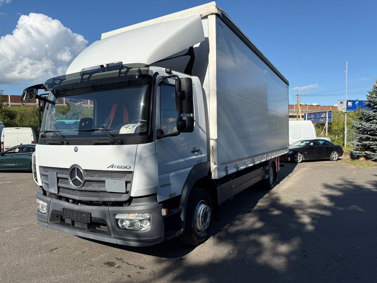 Mercedes-Benz Atego 1224 18 tkm - Kasti veoauto: pilt 3 Mercedes-Benz Atego 1224 18 tkm - Kasti veoauto: pilt 3