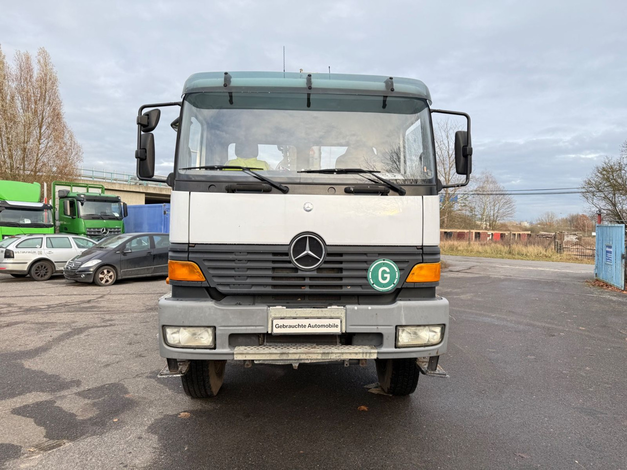 Mercedes-Benz Atego 1828 4x4 Kipper-Kran Atlas - Kallurauto, Kraanaga veoauto: pilt 2 Mercedes-Benz Atego 1828 4x4 Kipper-Kran Atlas - Kallurauto, Kraanaga veoauto: pilt 2