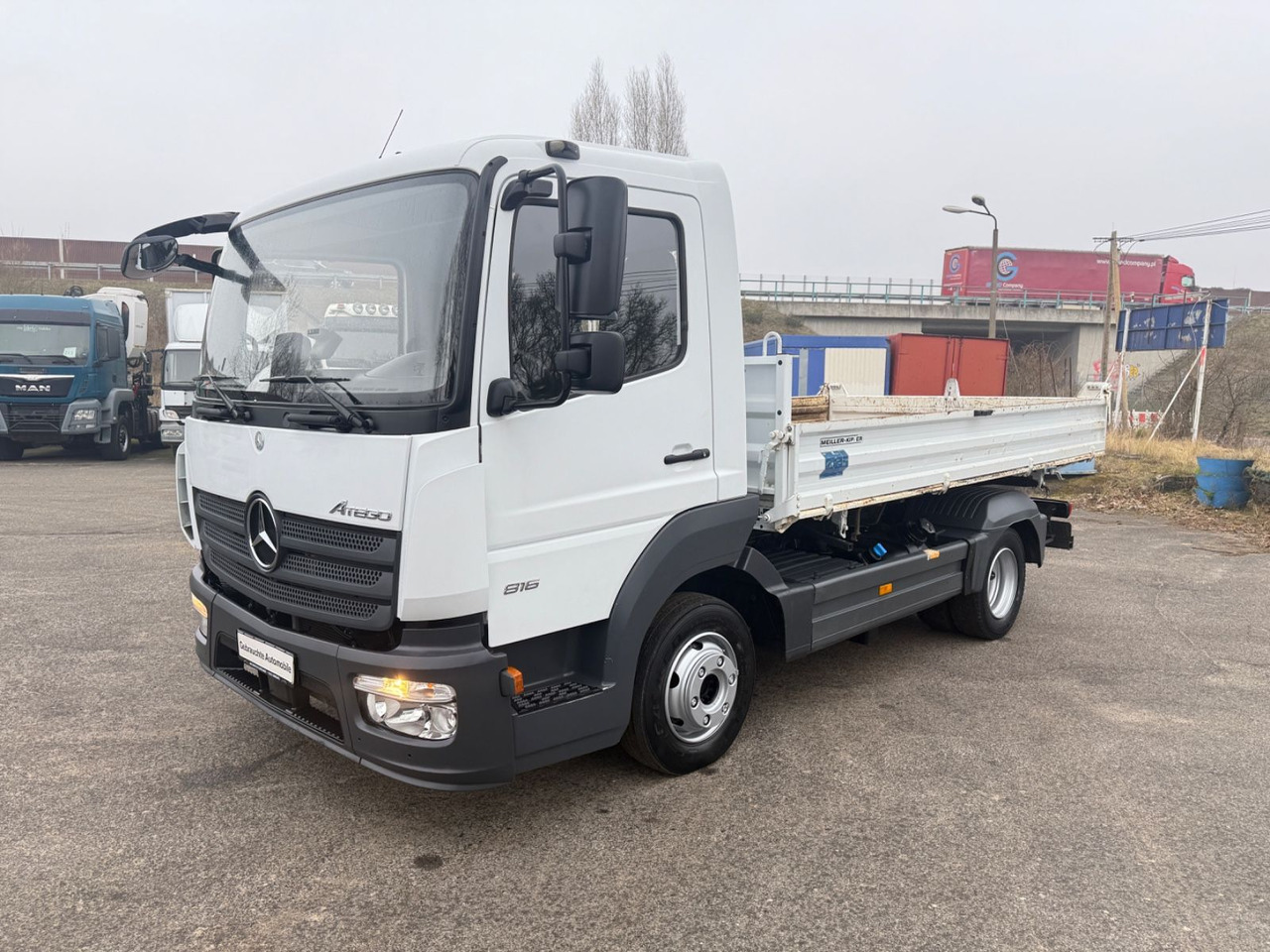 Mercedes-Benz Atego 816 Kipper  73 tkm - Kallurauto: pilt 3 Mercedes-Benz Atego 816 Kipper  73 tkm - Kallurauto: pilt 3