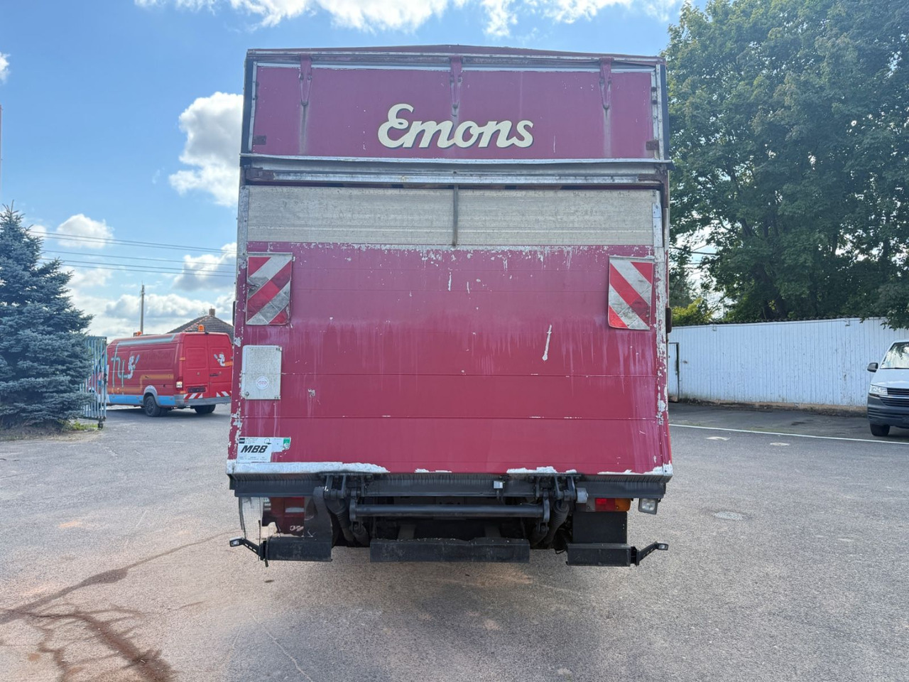 Mercedes-Benz Atego 816 L Lbw Tempomat - Tent veoauto: pilt 4 Mercedes-Benz Atego 816 L Lbw Tempomat - Tent veoauto: pilt 4