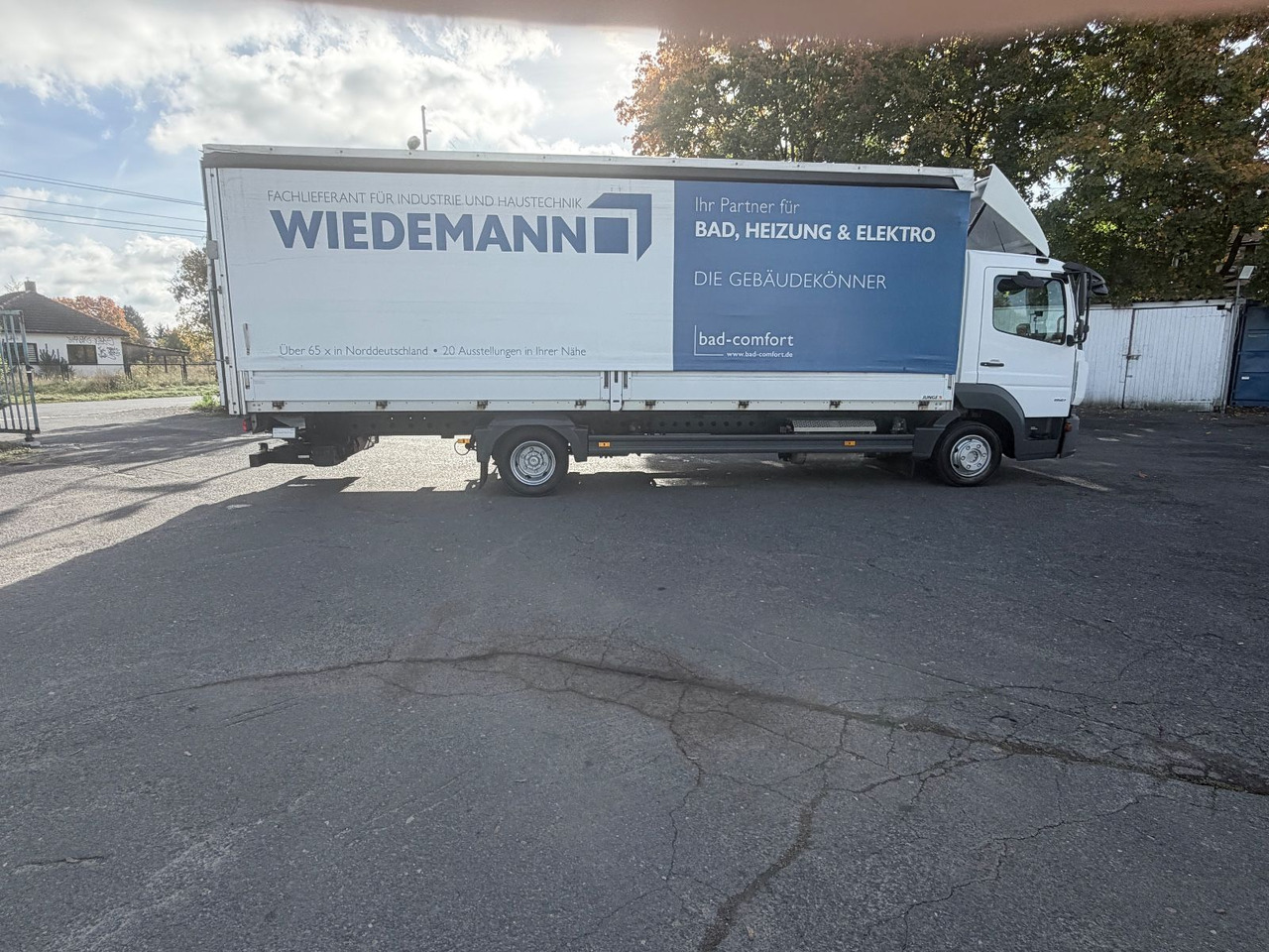 Mercedes-Benz Atego 821 Klima Lbw Tempoamt - Tent veoauto: pilt 5 Mercedes-Benz Atego 821 Klima Lbw Tempoamt - Tent veoauto: pilt 5