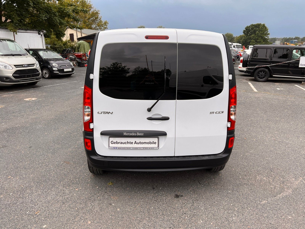 Mercedes-Benz Citan Mixto 111 CDI extralang - Mikrobuss: pilt 4 Mercedes-Benz Citan Mixto 111 CDI extralang - Mikrobuss: pilt 4