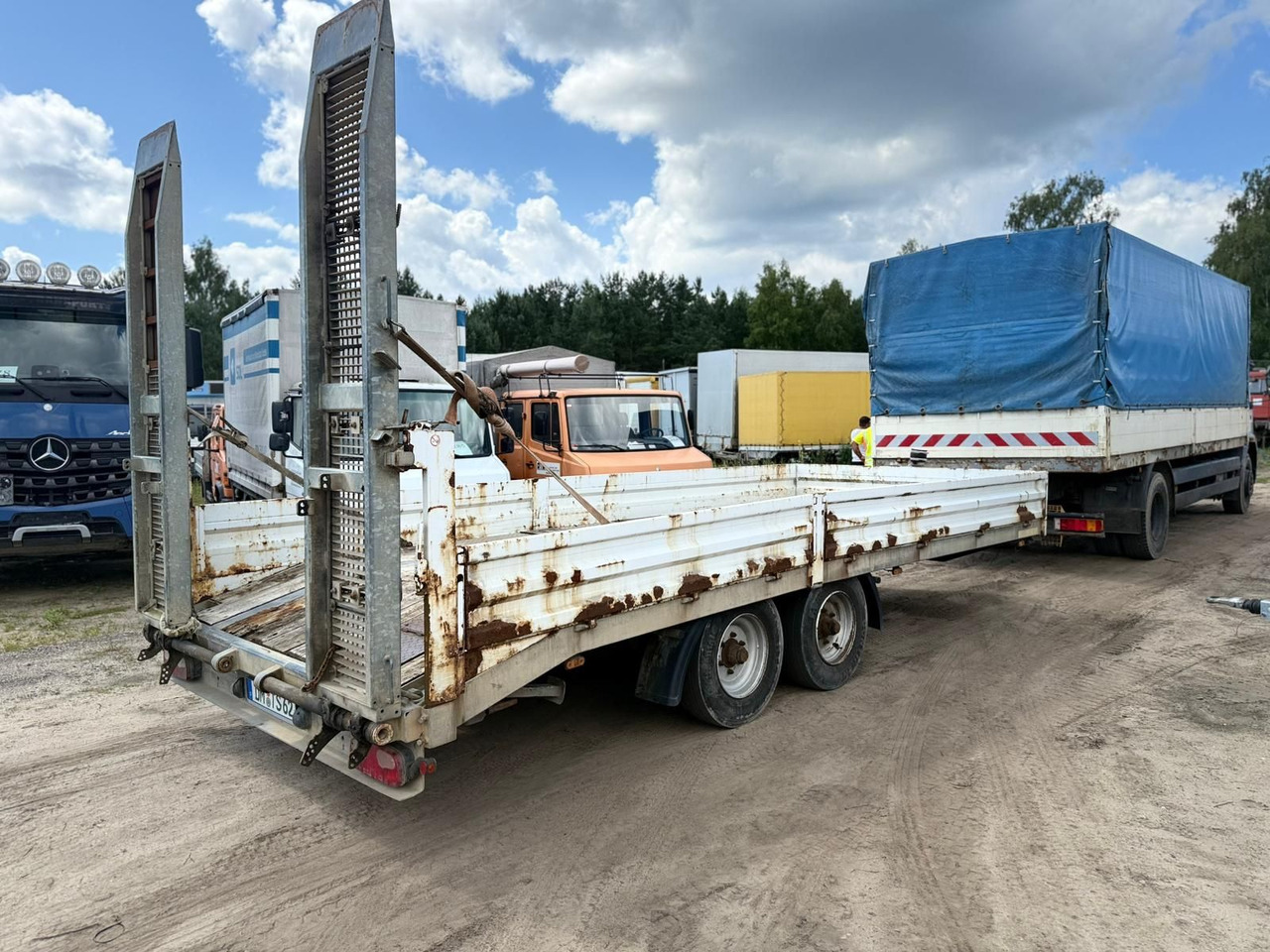 Möslein TT 11 Tieflader - Madal platvorm järelhaagis: pilt 4 Möslein TT 11 Tieflader - Madal platvorm järelhaagis: pilt 4