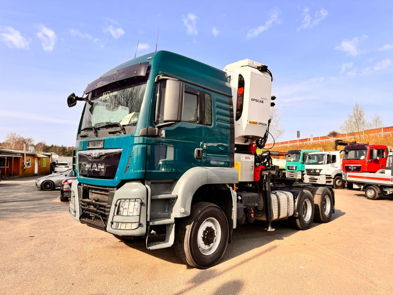 MAN TGS 26.480 Kran Palfinger Epsilon - Sadulveok: pilt 3 MAN TGS 26.480 Kran Palfinger Epsilon - Sadulveok: pilt 3