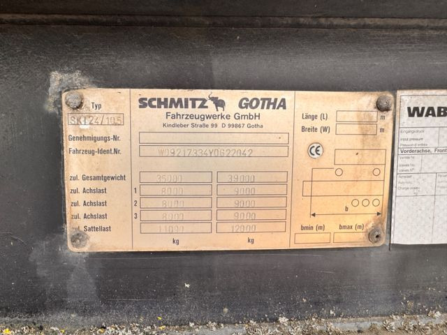 Kallur-poolhaagis Schmitz Cargobull SKI 24-10,5 45 cmb3: pilt 12