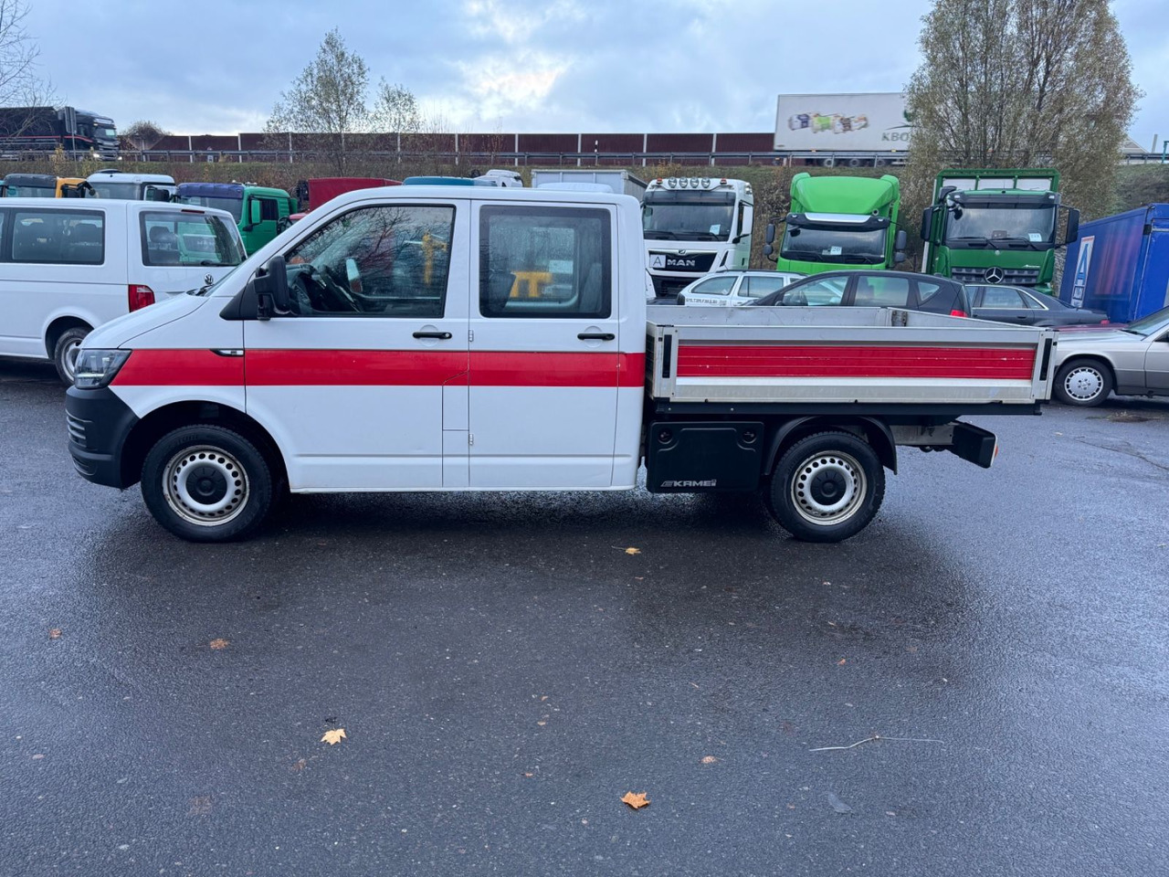 Volkswagen T6 Automatik Pritsche lang Doppelkabine - Madelauto: pilt 4 Volkswagen T6 Automatik Pritsche lang Doppelkabine - Madelauto: pilt 4