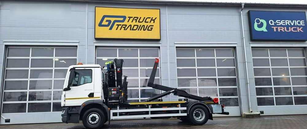 MAN TGM 15.250, hakowiec Janco/GP Lift + HDS Hiab - Prügiauto: pilt 1 MAN TGM 15.250, hakowiec Janco/GP Lift + HDS Hiab - Prügiauto: pilt 1