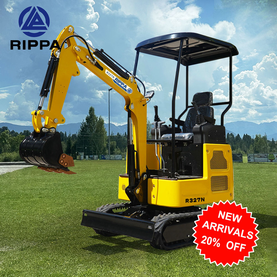Rippa R327-Kubota/Changchai engine-Global stocking Rapid delivery - Miniekskavaator: pilt 1 Rippa R327-Kubota/Changchai engine-Global stocking Rapid delivery - Miniekskavaator: pilt 1